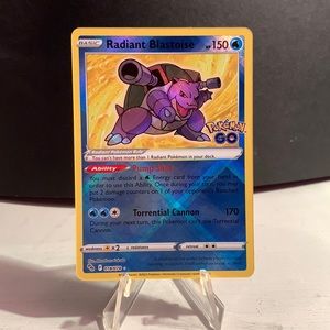 Radiant Blastoise Factory Damage (Read Description)